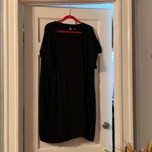 Short sleeve sweatshirt tunic or dress